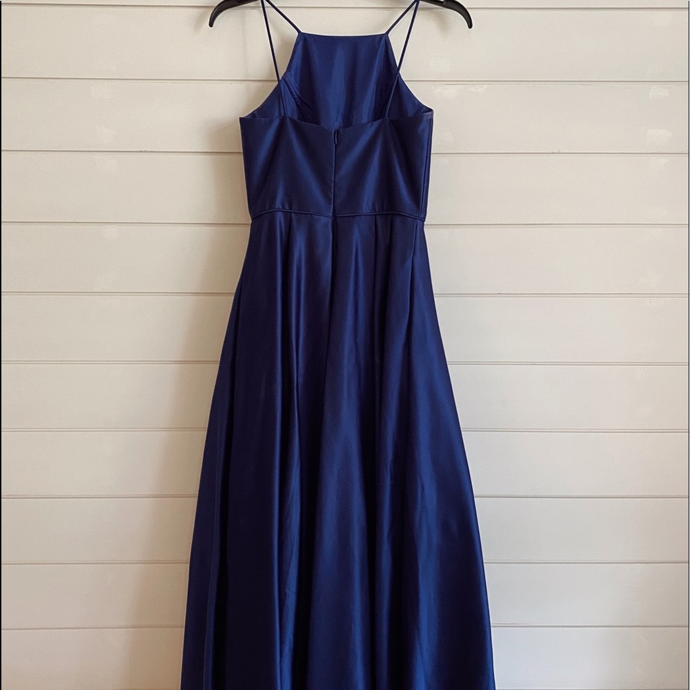 Long Royal Blue Prom Dress